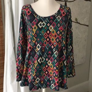 Colorful LuLaRoe Lynnae Medium